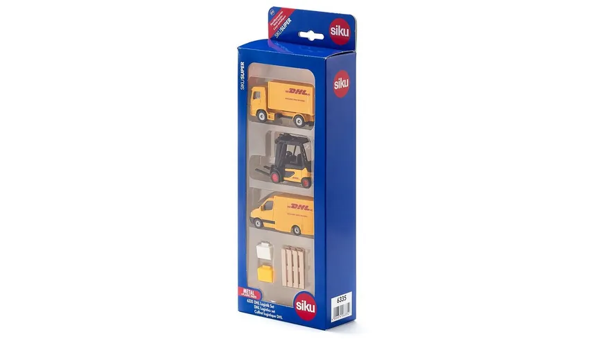 SIKU 6335 Super - DHL LOGISTIK SET