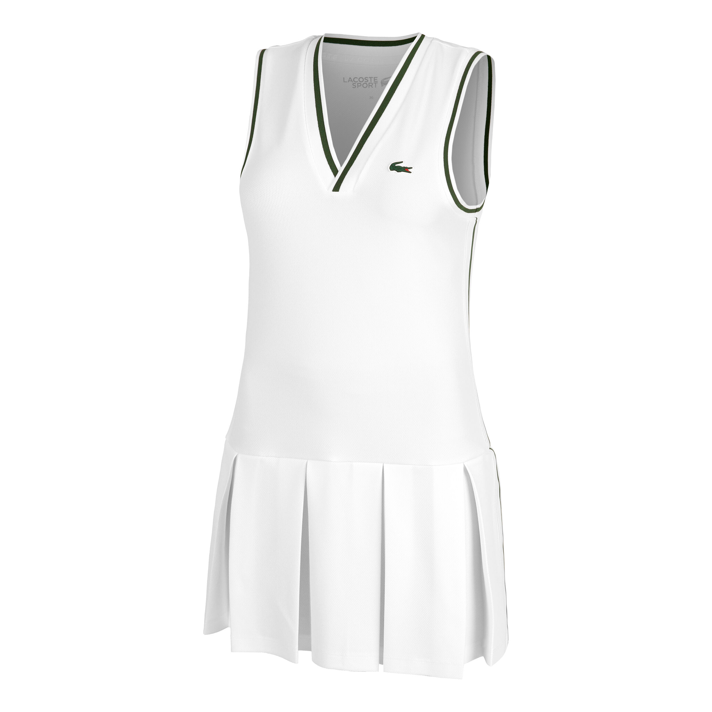 Kleid Damen - Weiß, Grün