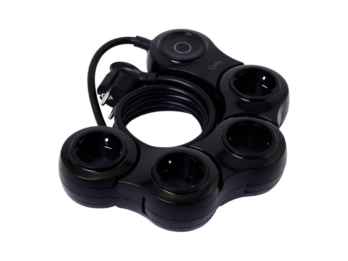 Quirky Pivot Power Flexible Steckdose