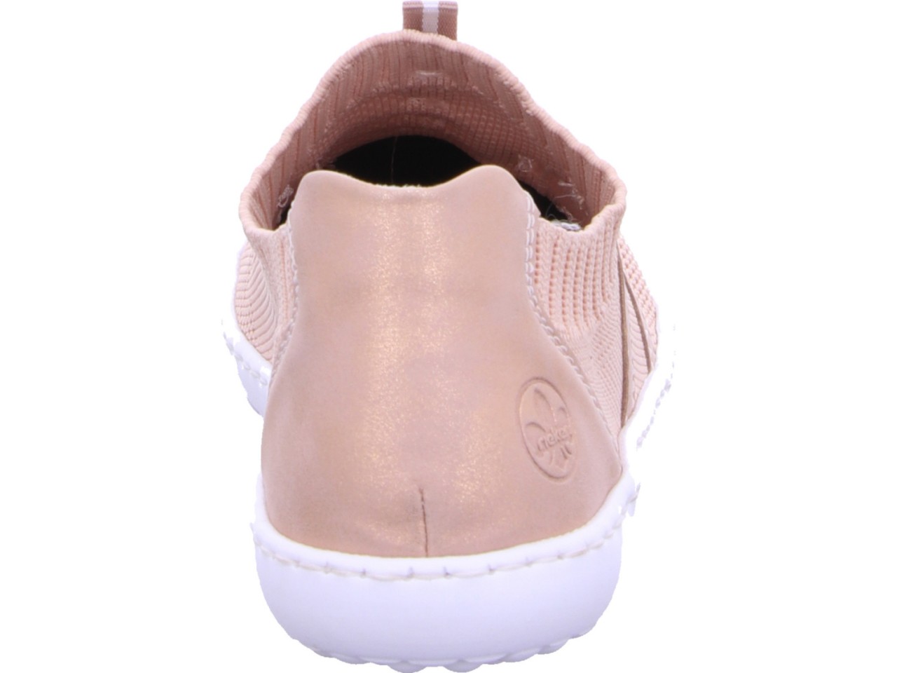 RIEKER Sportliche Slipper rot