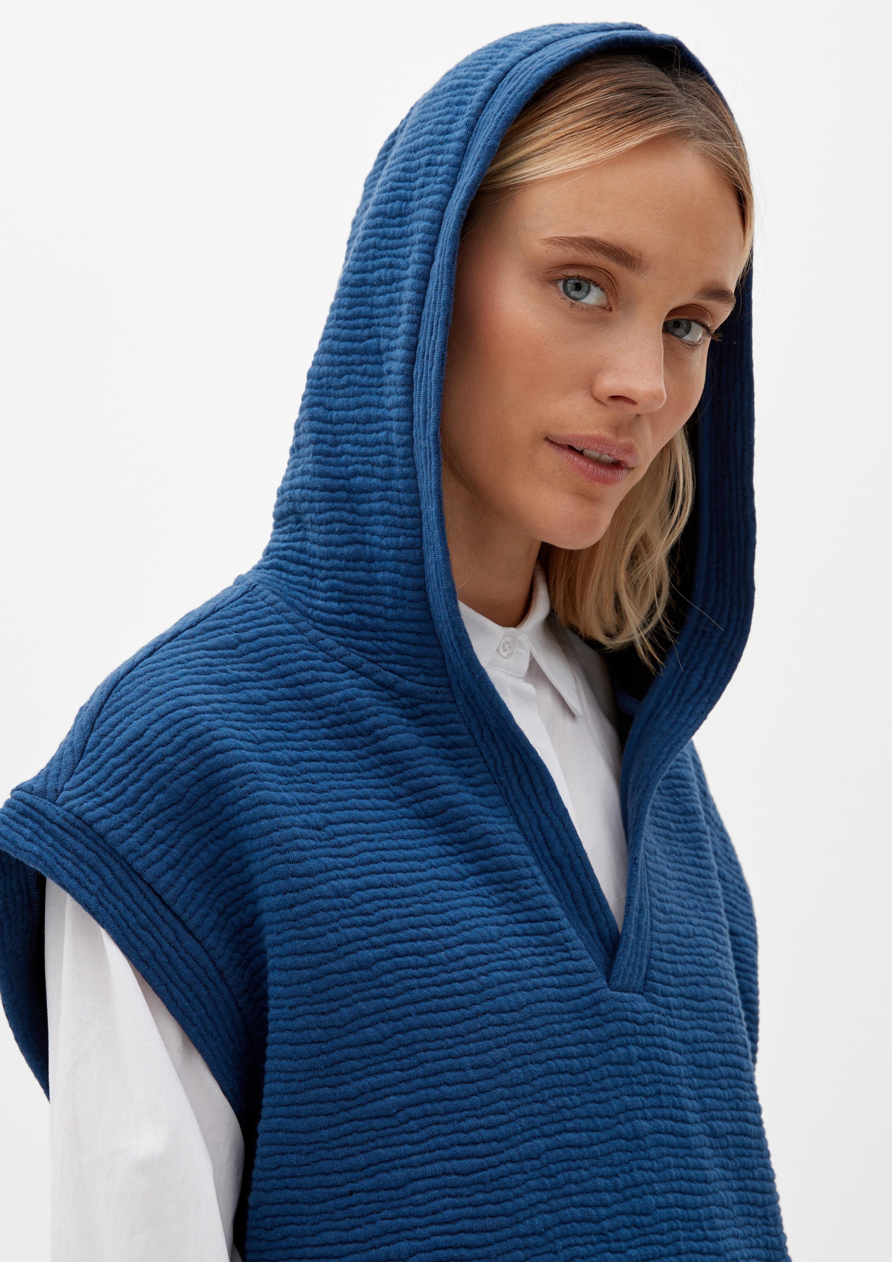Kurzarmhoodie mit Kängurutasche  2126065-5659