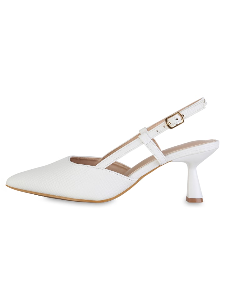 VAN HILL Slingpumps Sophia in Weiss günstig kaufen