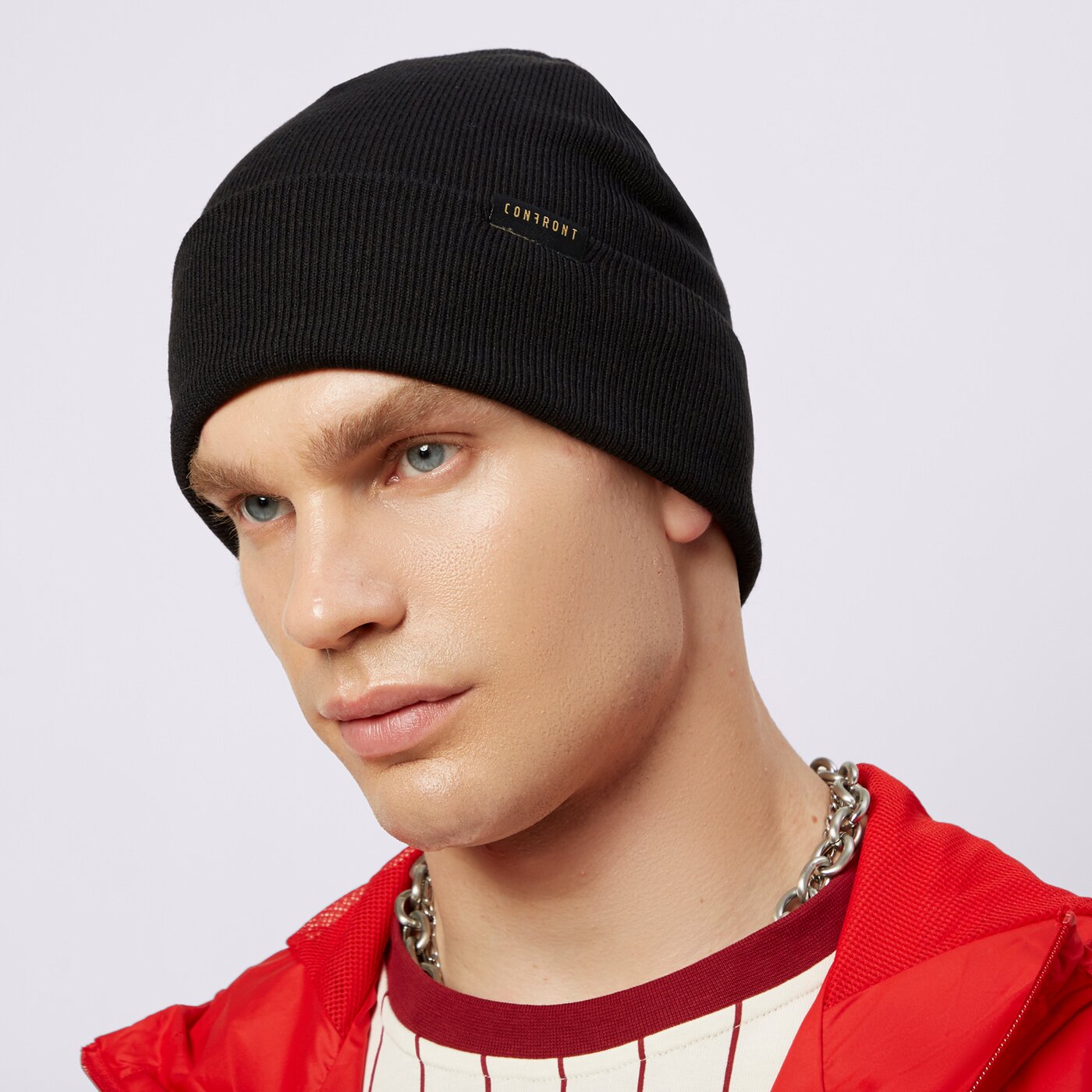 CONFRONT MÜTZE CLASSIC BEANIE Schwarz