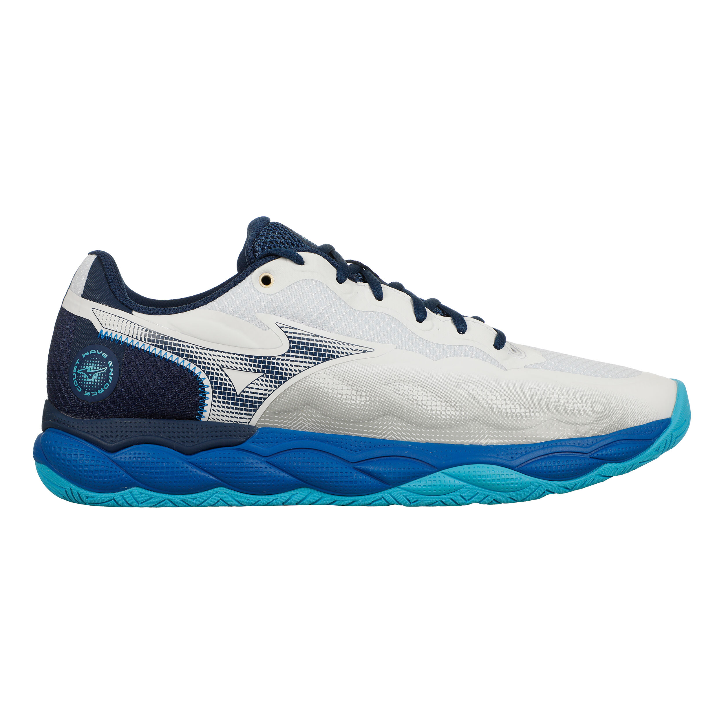 Wave Enforce Court Allcourtschuh Herren - Weiß, Blau
