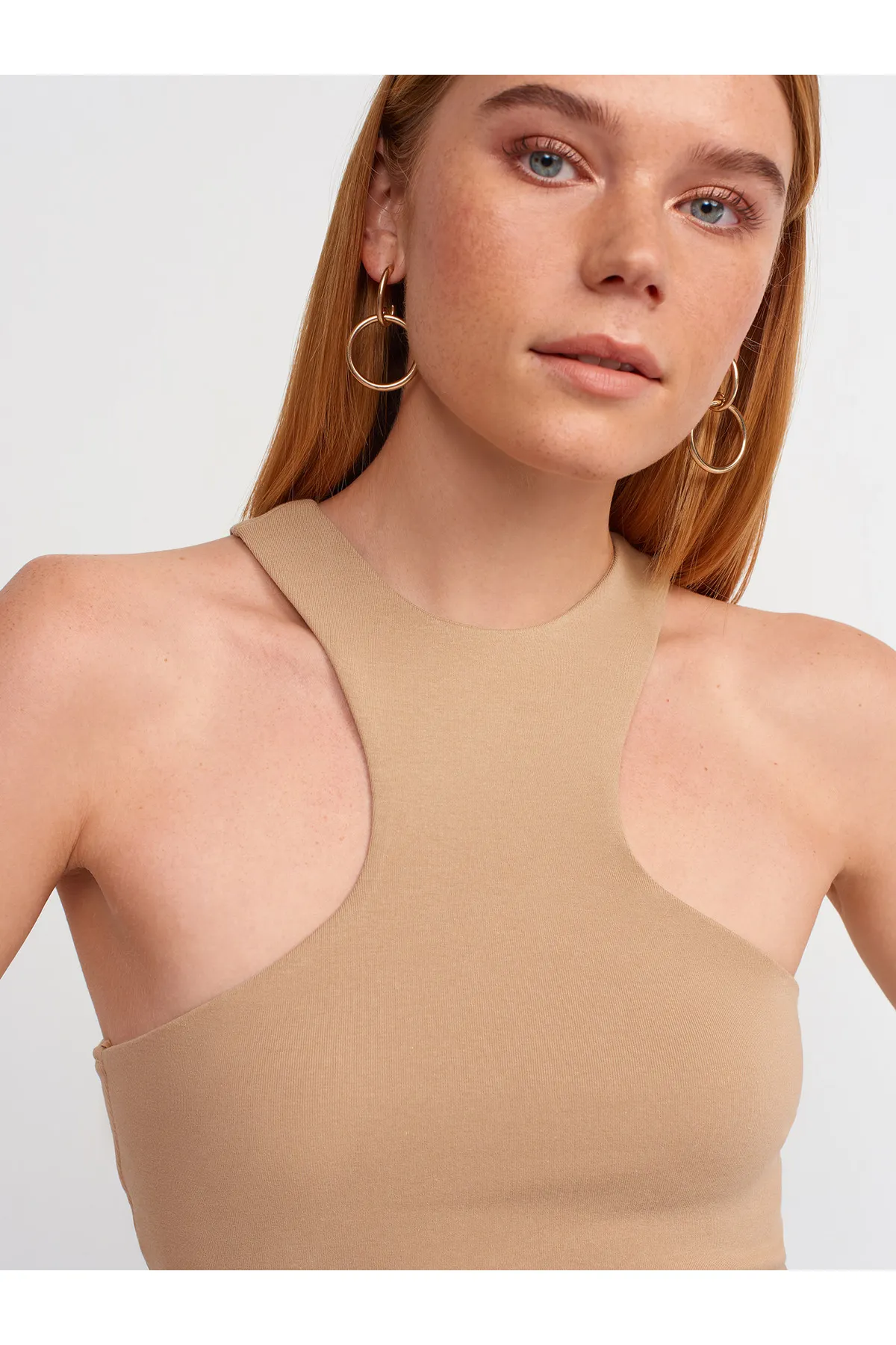 Dilvin  Unterhemd - Beige - Slim Fit