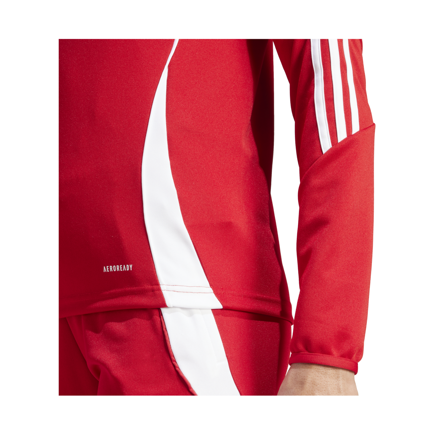 adidas Tiro 24 Trainingstop Damen Rot Weiss