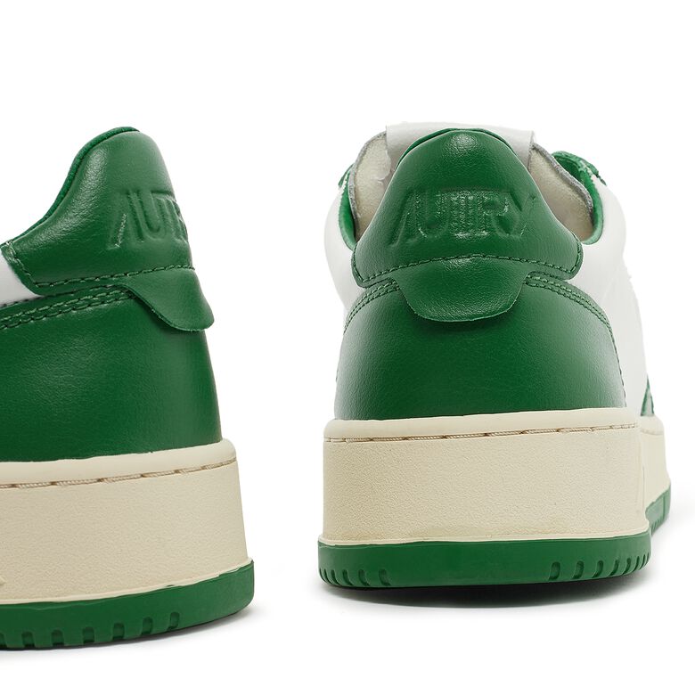 Autry 01 Low WB03 white/green