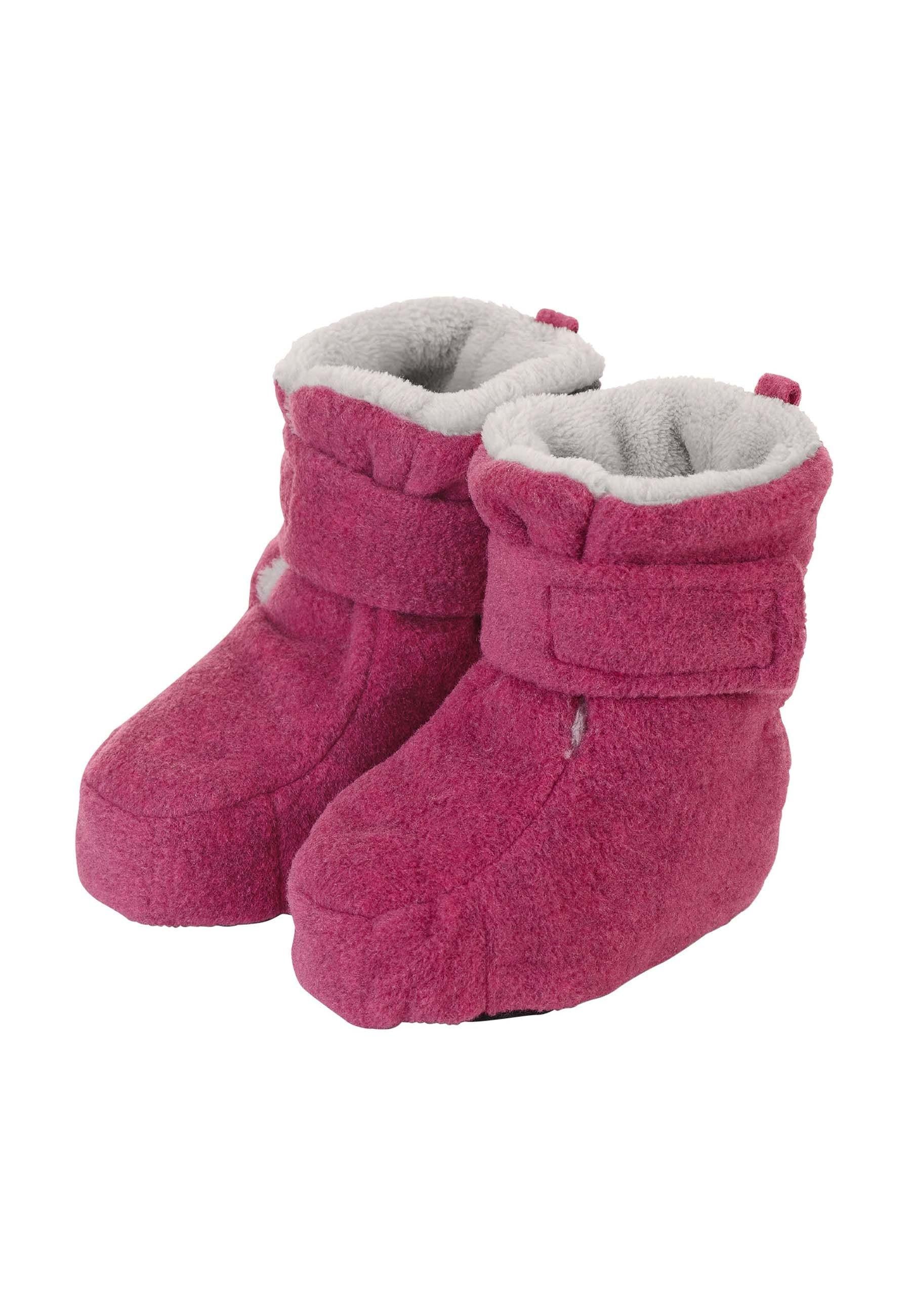 Baby-Schuh aus Microfleece mit Klettverschluss