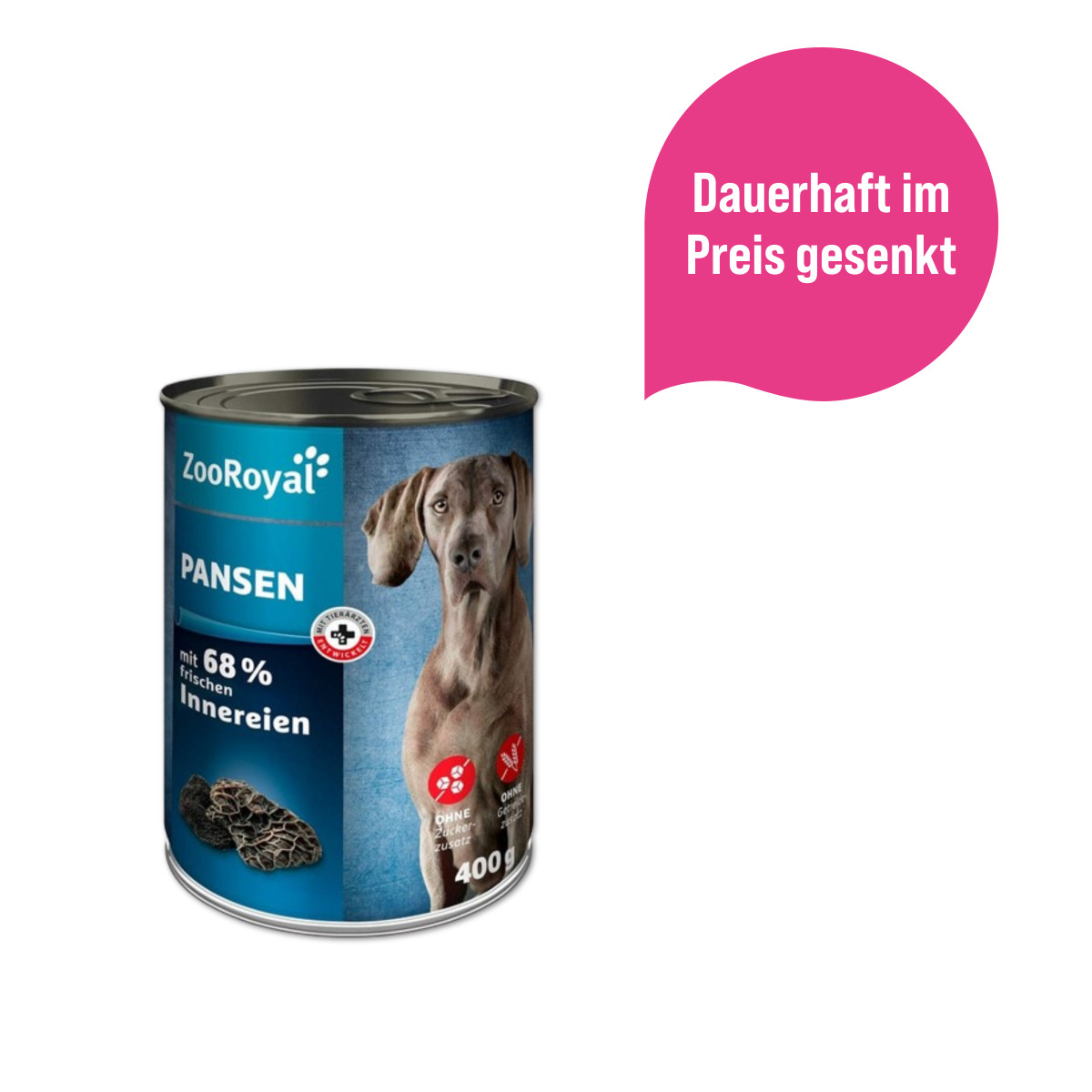 ZooRoyal Hunde-Nassfutter mit Pansen günstig kaufen