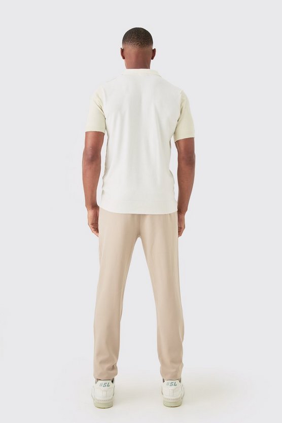 Elastische Slim-Fit Hose