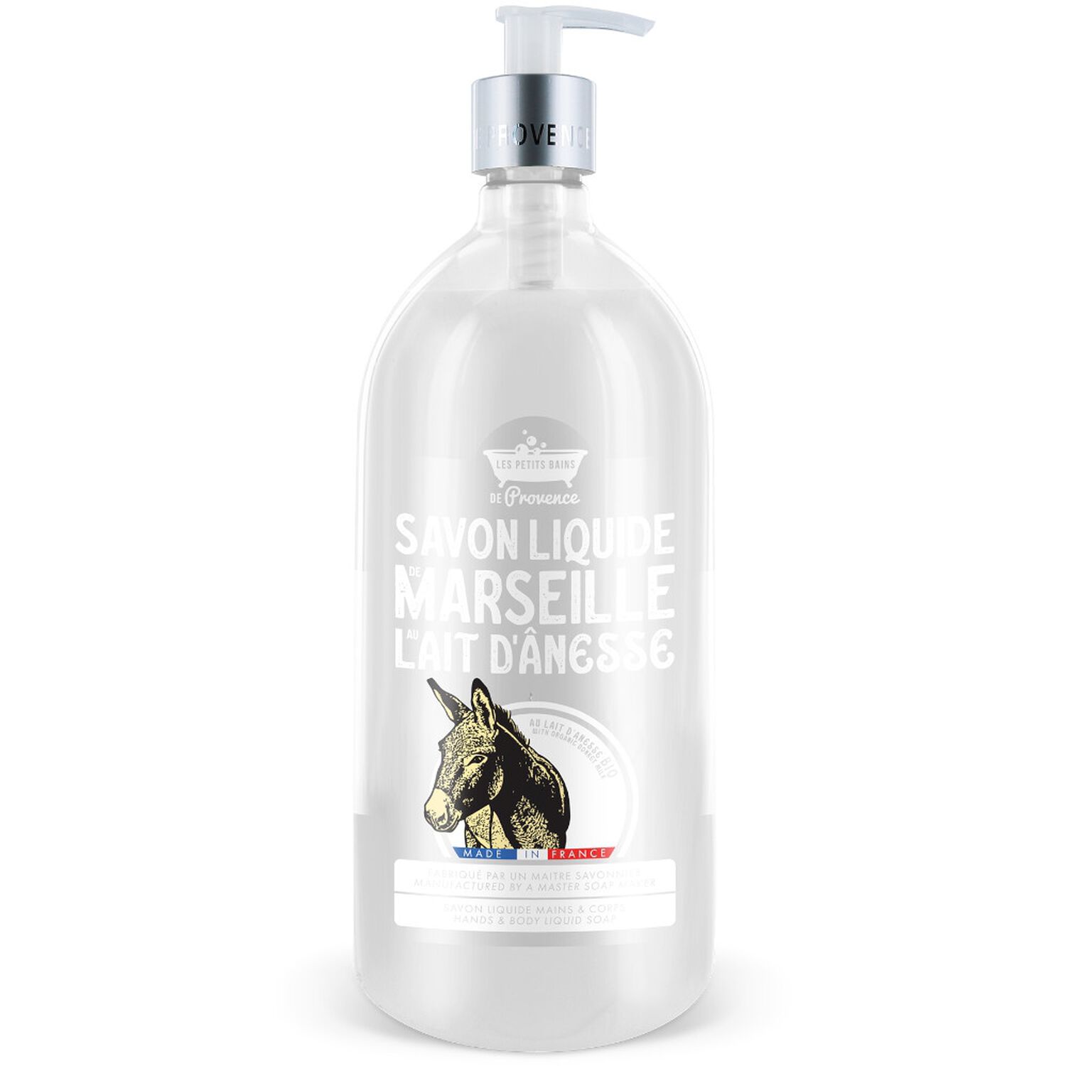 Les Petits Bains de Provence Lait d'Anesse Savon Liquide 1000 ml