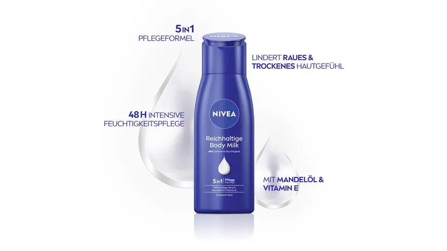 NIVEA Body Reichhaltige Body Milk 75 ml
