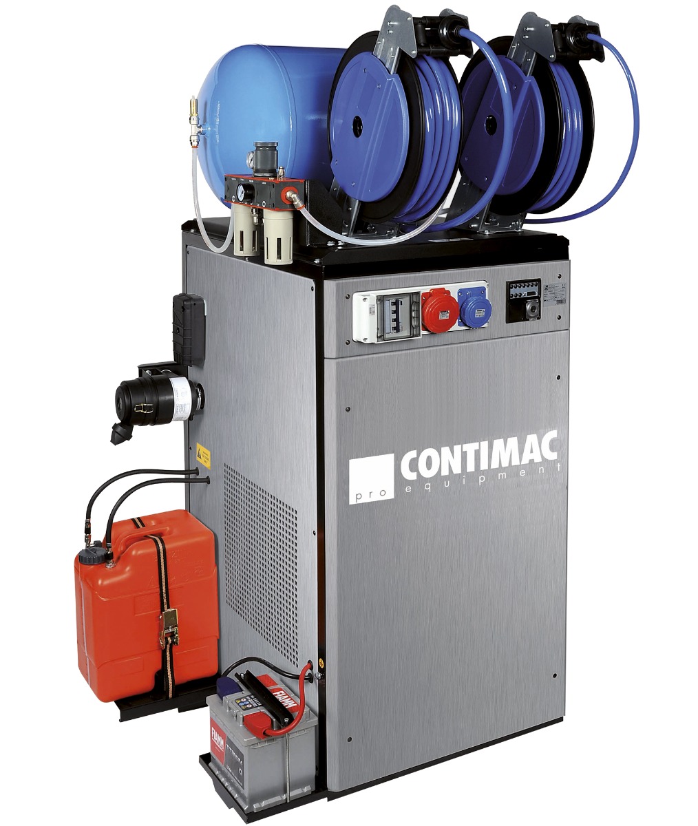 Contimac 25075 Msu 998/200 Compressor/Gerador a Diesel