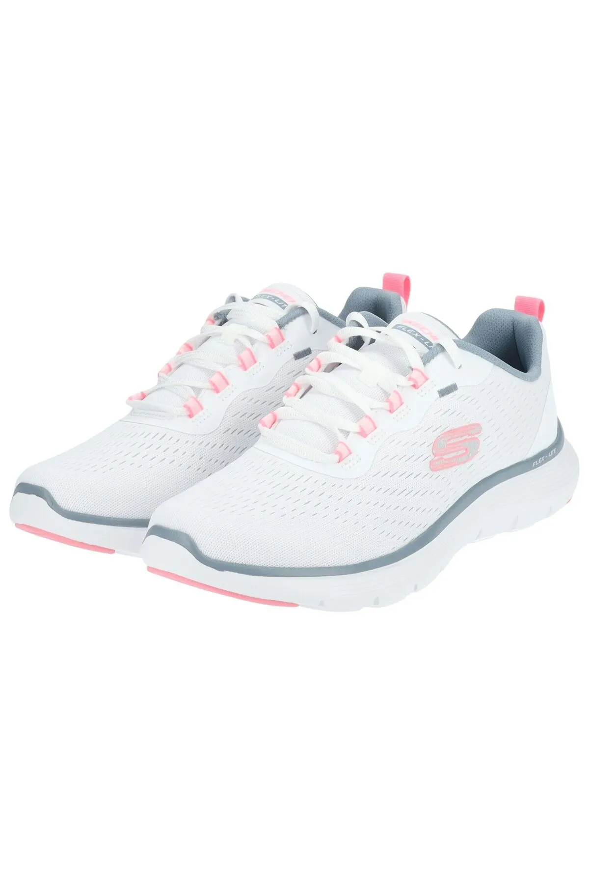 SKECHERS  Sneaker - Weiß - Flacher Absatz