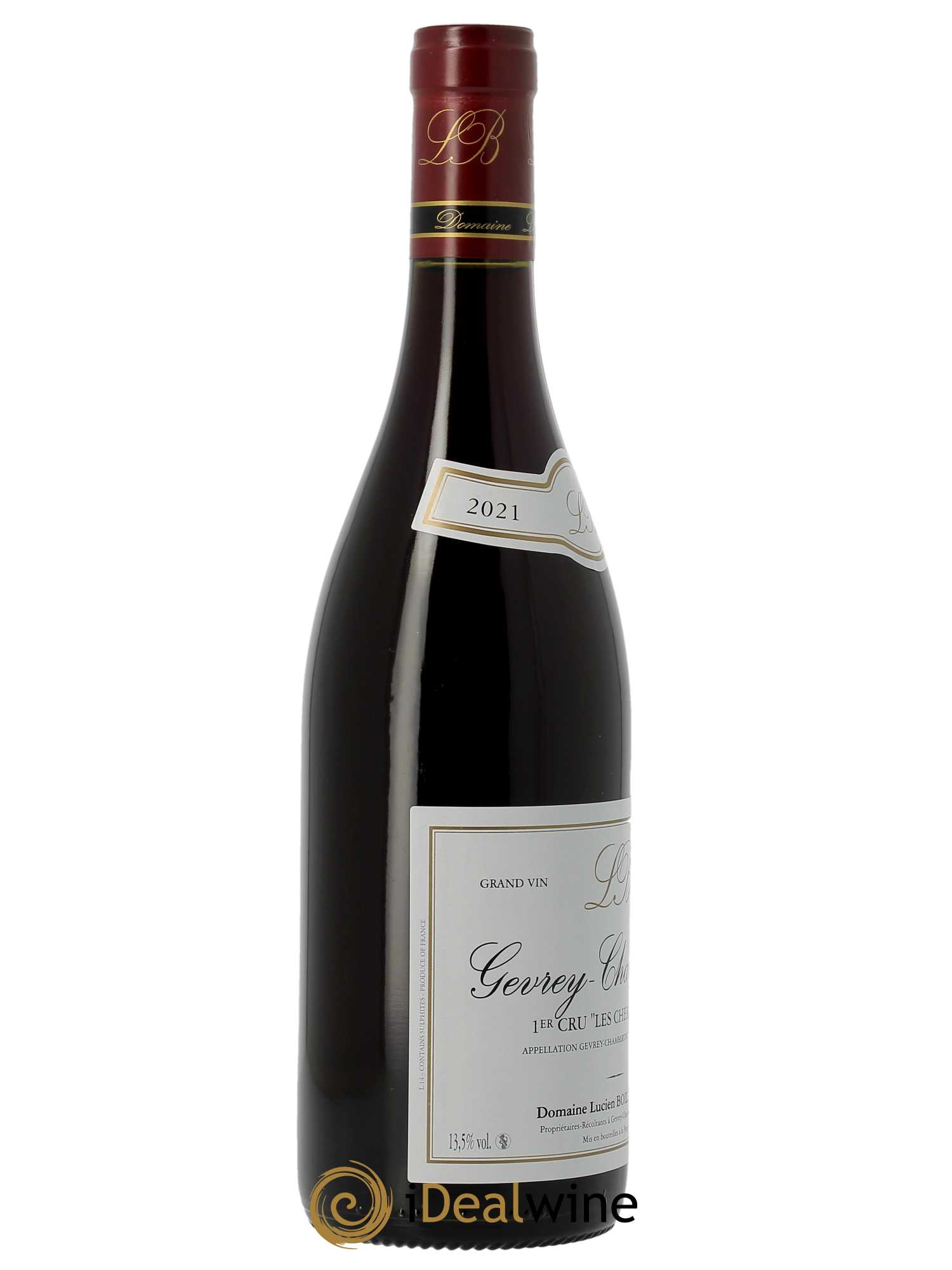 Gevrey-Chambertin 1er Cru Les Cherbaudes Lucien Boillot & Fils (Domaine)  2021 - Lot de 1 Bouteille