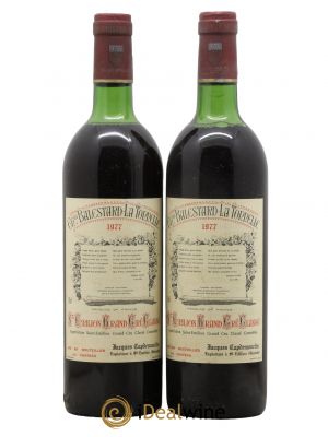 Château Balestard la Tonnelle Grand Cru Classé  1977 - Lot de 2 Bouteilles