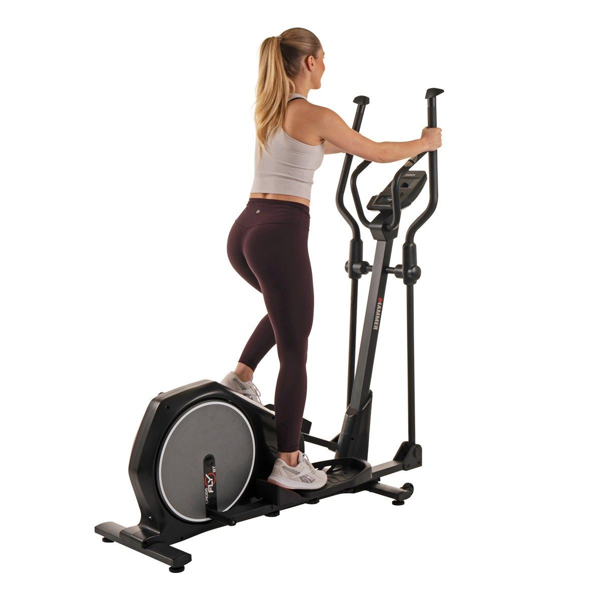 Hammer Crosstrainer Crossfly BT, inkl. 24 Programme, Zwift & Kinomap