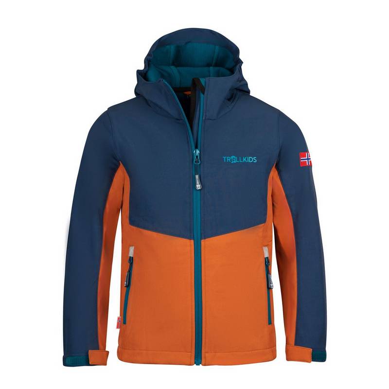 Trollkids Kristiansand Softshelljacke Kinder