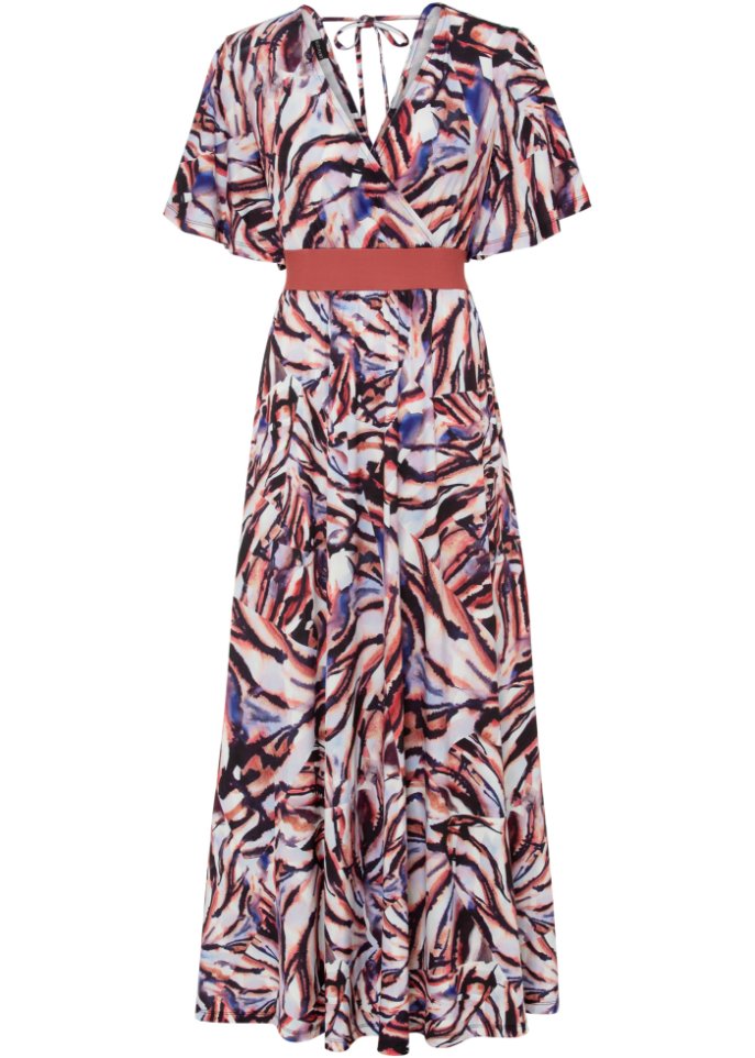 Bedrucktes Maxikleid