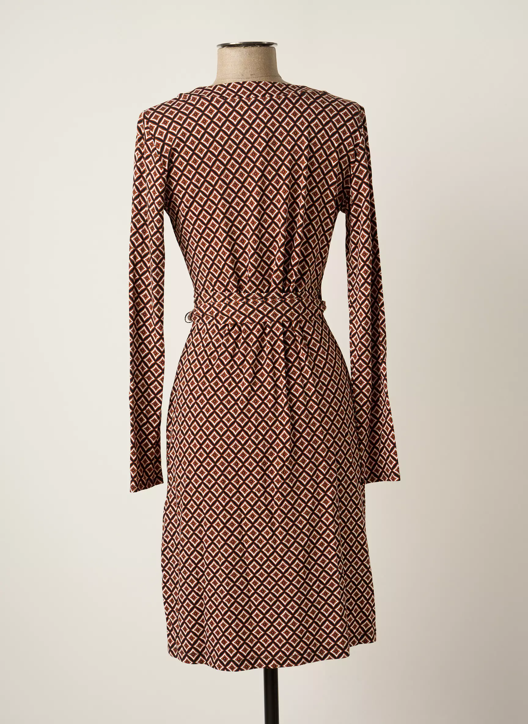 Esqualo Robes Mi Longues Femme couleur marron