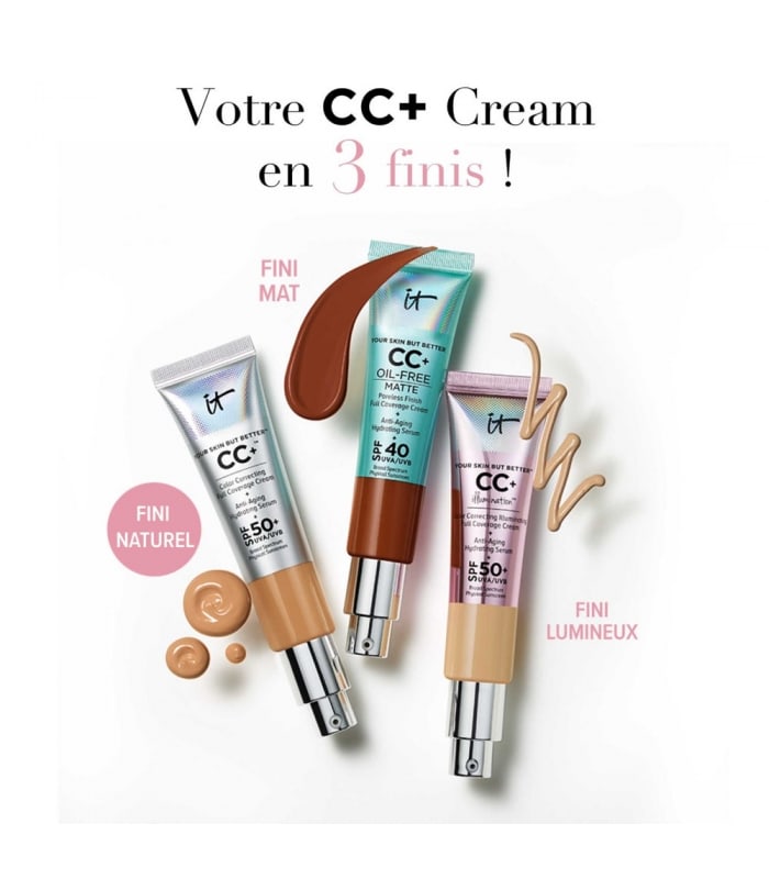 IT COSMETICS-YOUR SKIN BUT BETTER CC+ CREAM-Mini CC Crème Correctrice Haute Couvrance