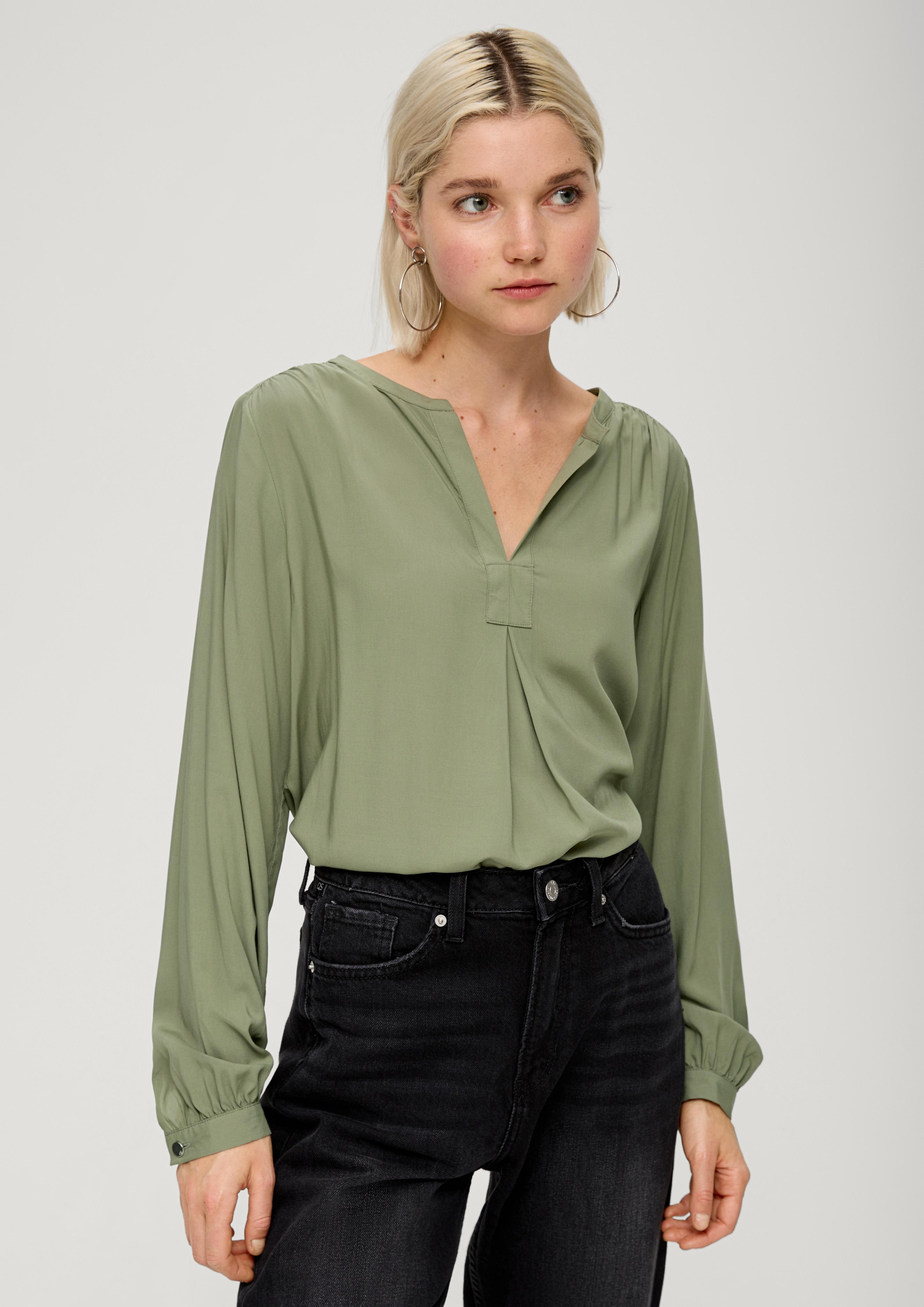 Bluse mit Tunikaausschnitt  2137377-7815