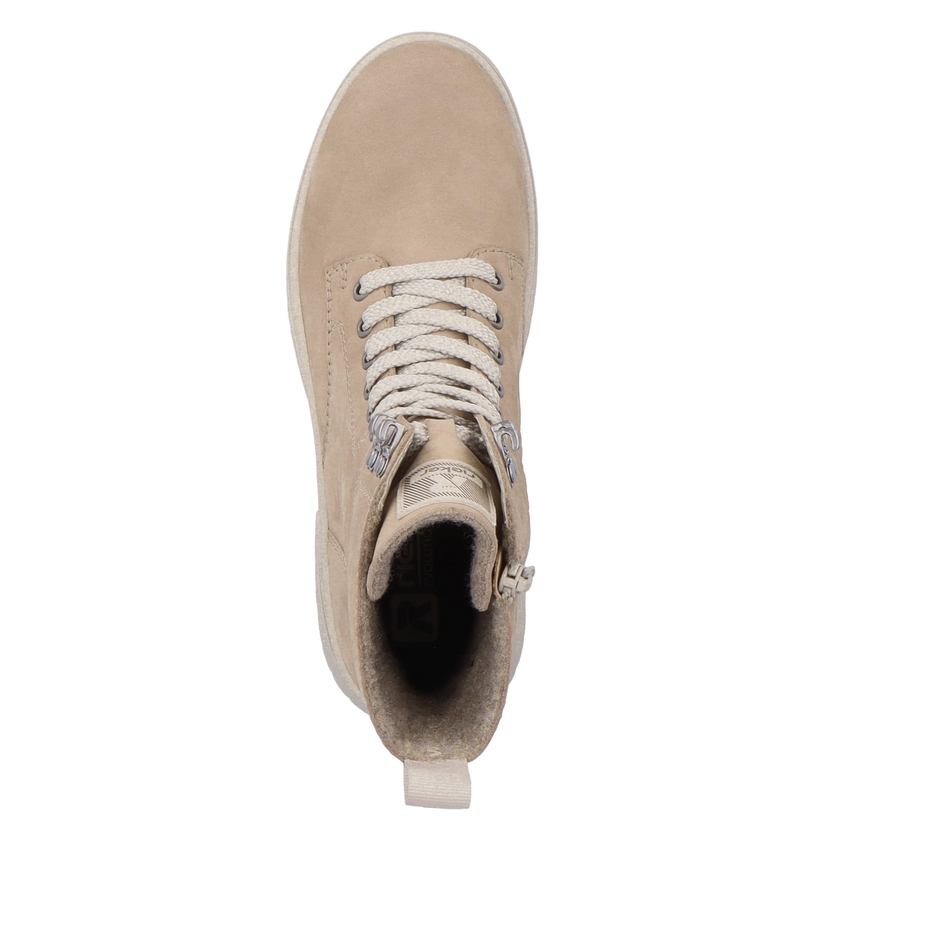 Rieker Damen Schnürstiefel clay beige