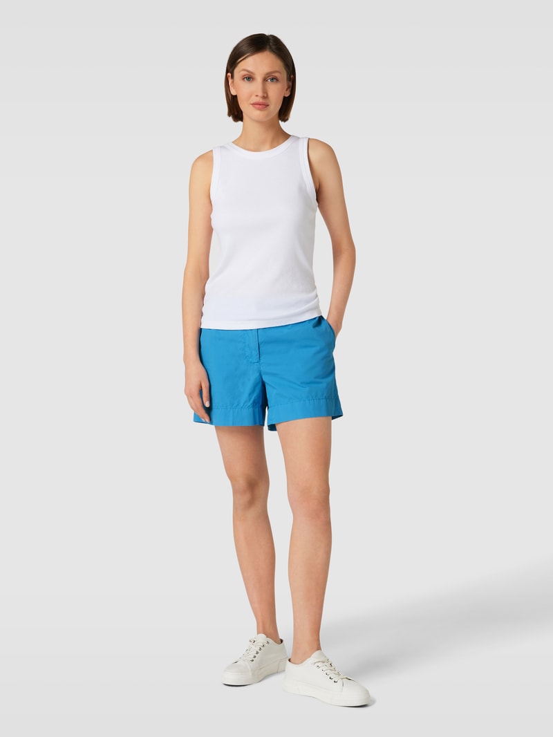 Shorts mit elastischem Bund in ozean blau