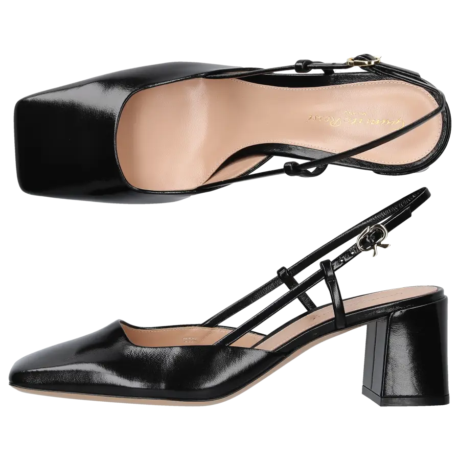 Gianvito Rossi - Slingpumps G95442 Nappaleder - schwarz