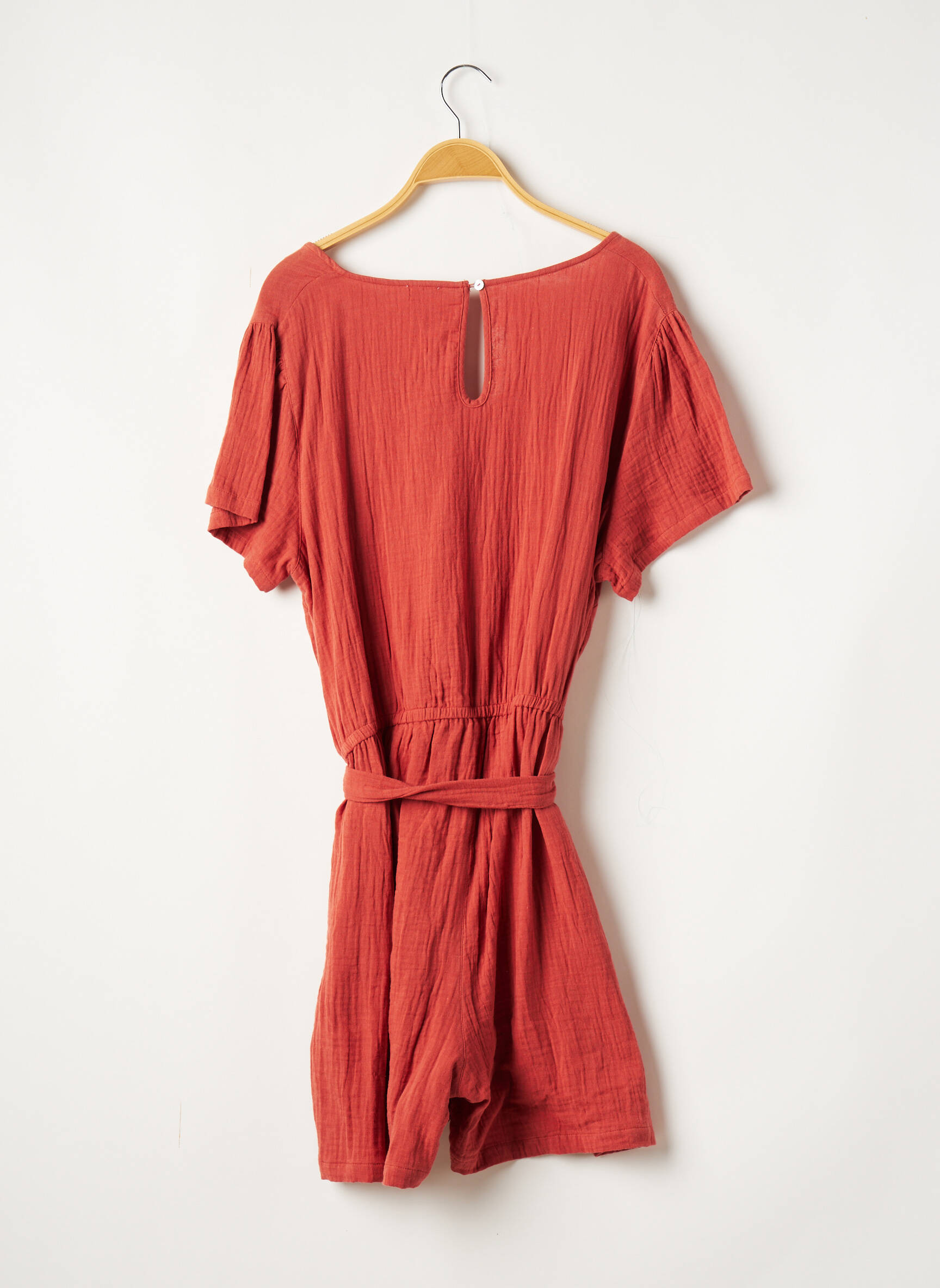 C Est Beau La Vie Combi Shorts Femme couleur orange
