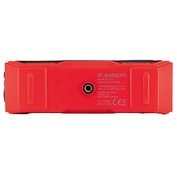 DR112 DAB+ EMERGENCY OUTDOOR KURBELRADIO