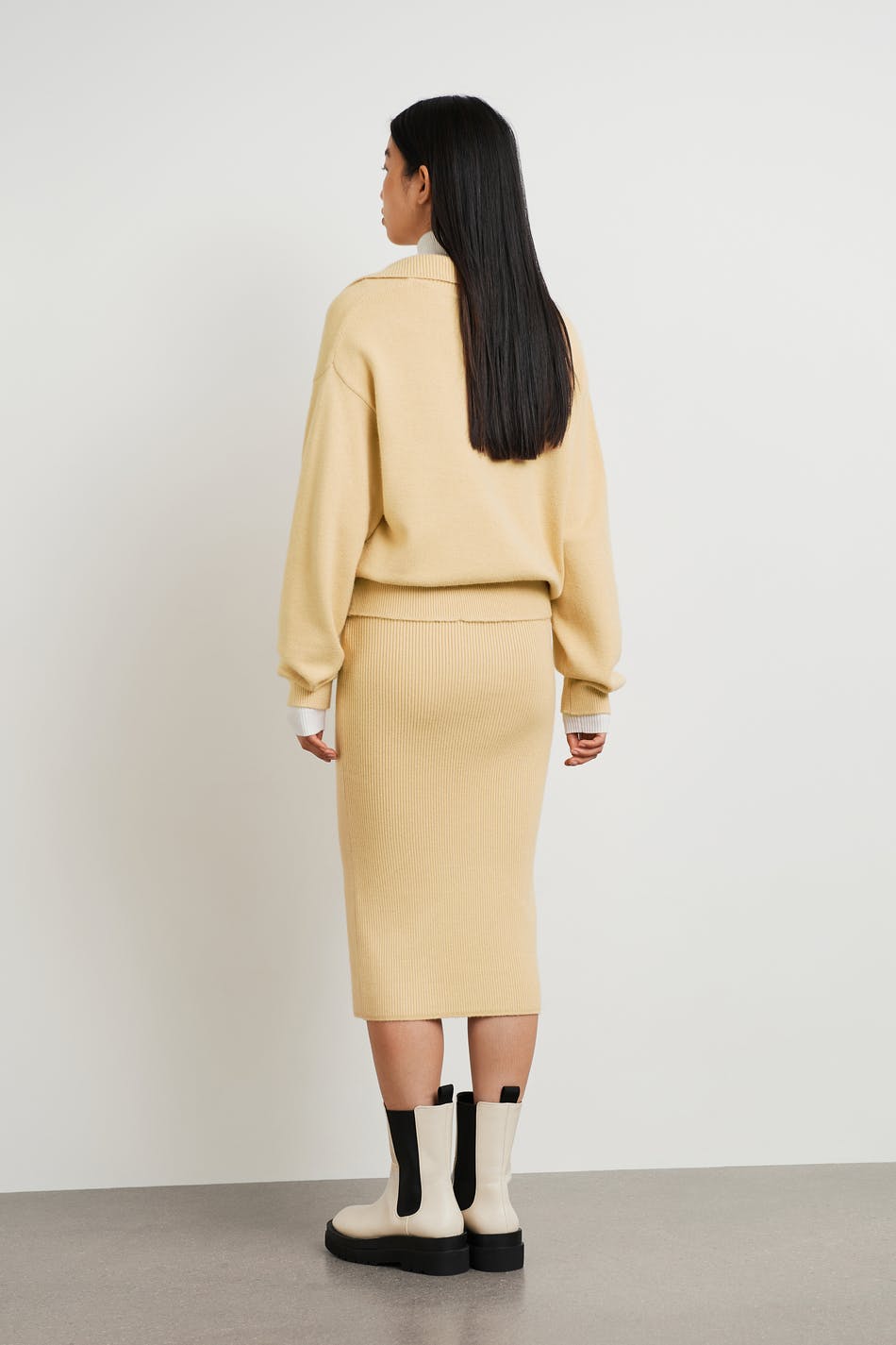 Freya knitted skirt