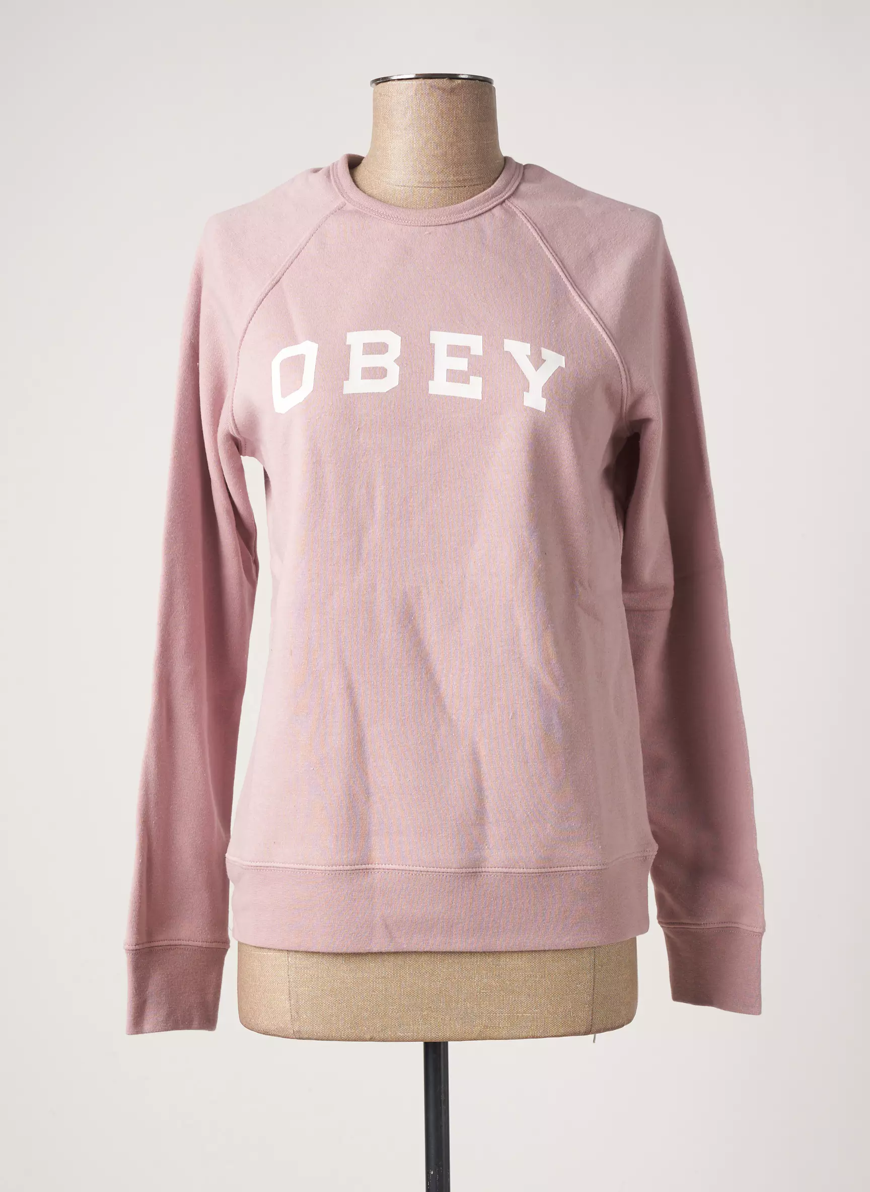 Obey Sweats Femme couleur rose