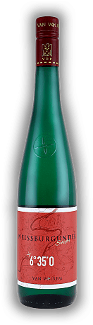 Van Volxem, Saar Weissburgunder, Edition Baron von Essen, trocken, 2022, Mosel  Van Volxem, Saar Weissburgunder, Edition Baron von Essen, trocken, 2022, Mosel   Jahrgang 2022 - 0,75	 Liter - Vol 12,5%