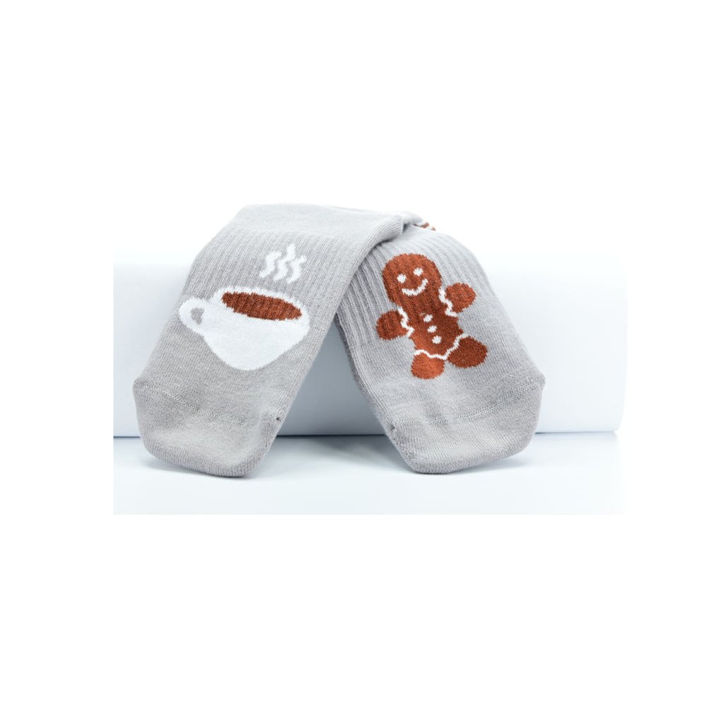 Footic Coffee Barfußsocken, 1 Paar