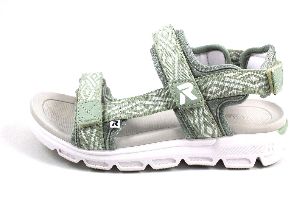RIEKER Komfort Sandalen grün Sandale grün