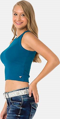 Cipo & Baxx Tanktop in geripptem Design