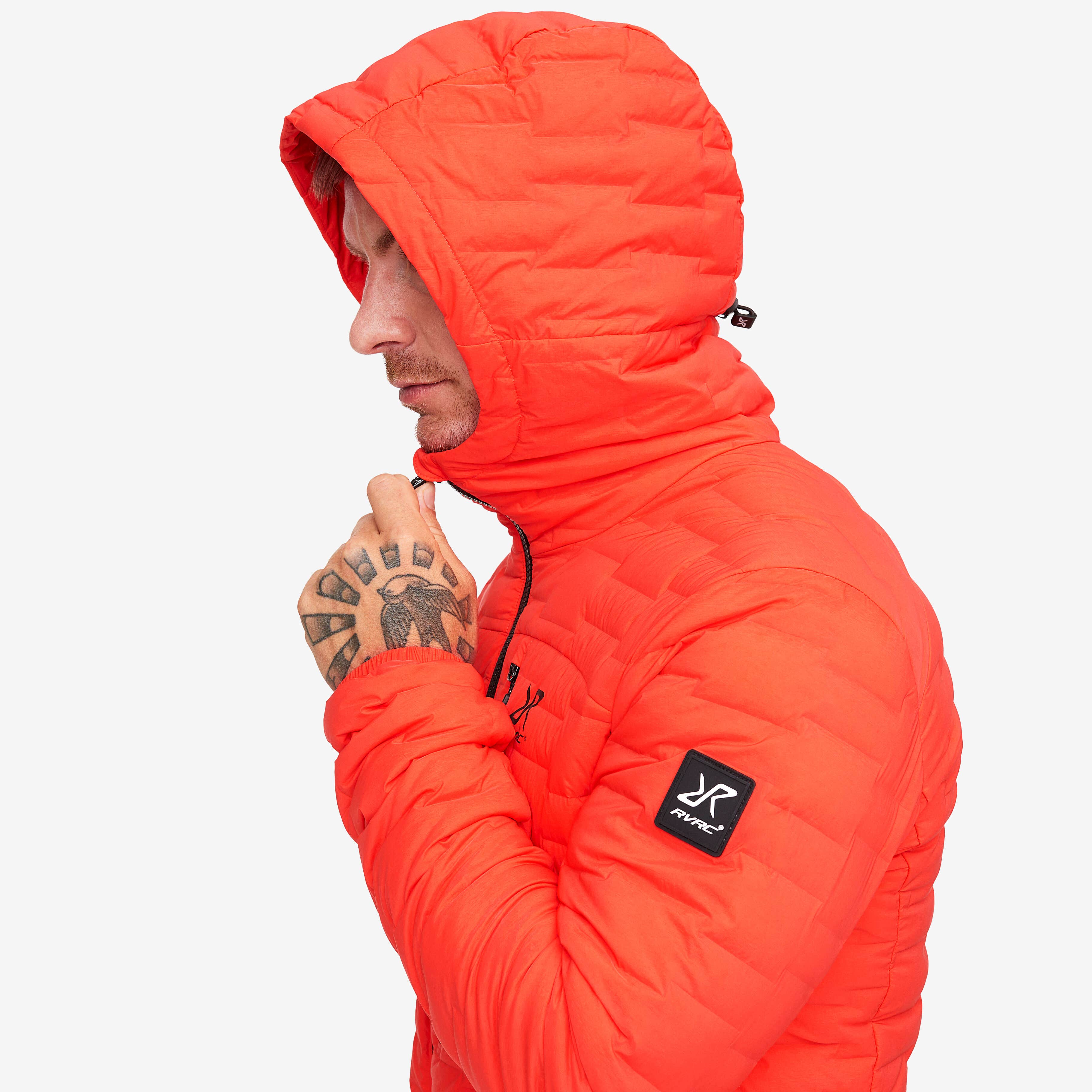 Flex Down Jacket Homme Mandarin Red