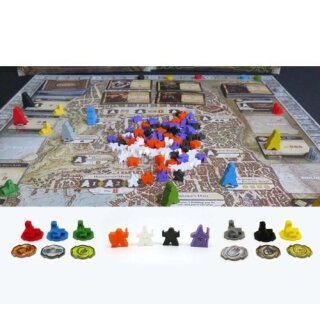 Upgrade Kit for Lords of Waterdeep - 154 pieces