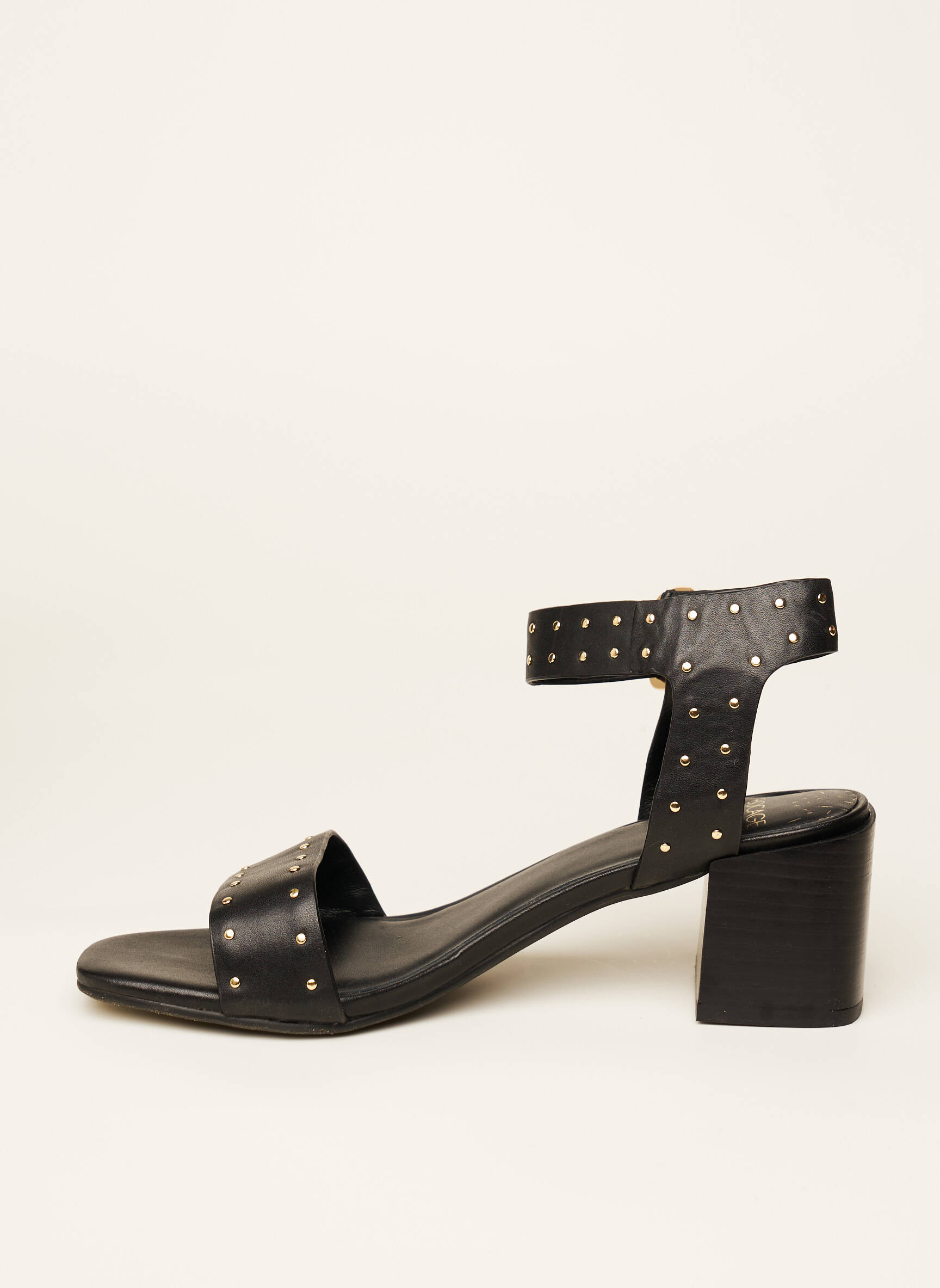 Bocage Sandales Nu Pieds Femme couleur noir