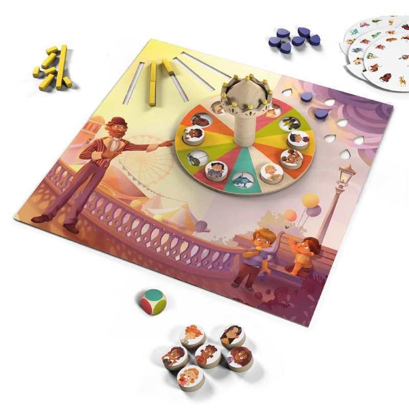 Jeu de société Mr Carrousel