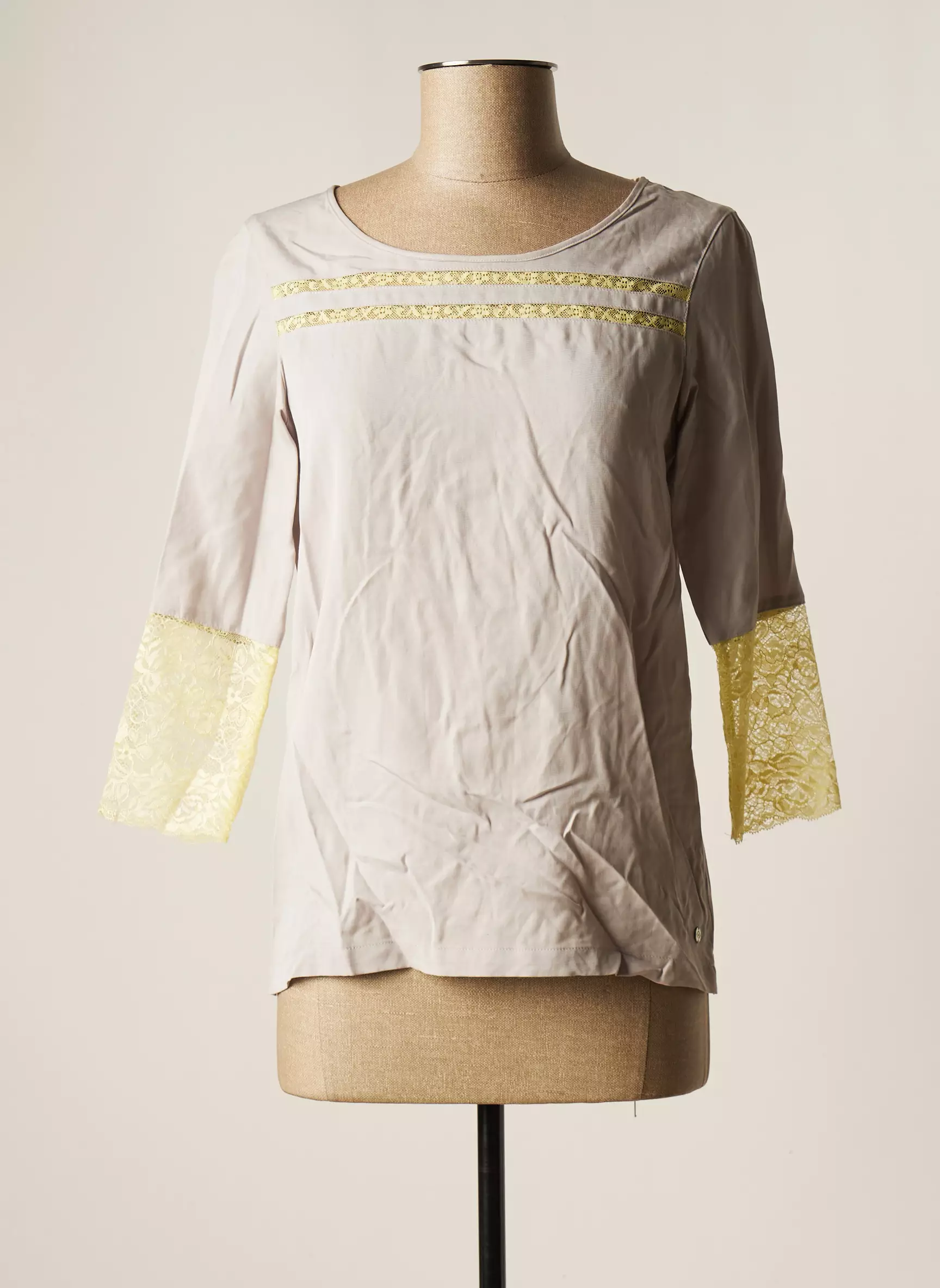 Bonobo Jeans Tops Femme couleur gris