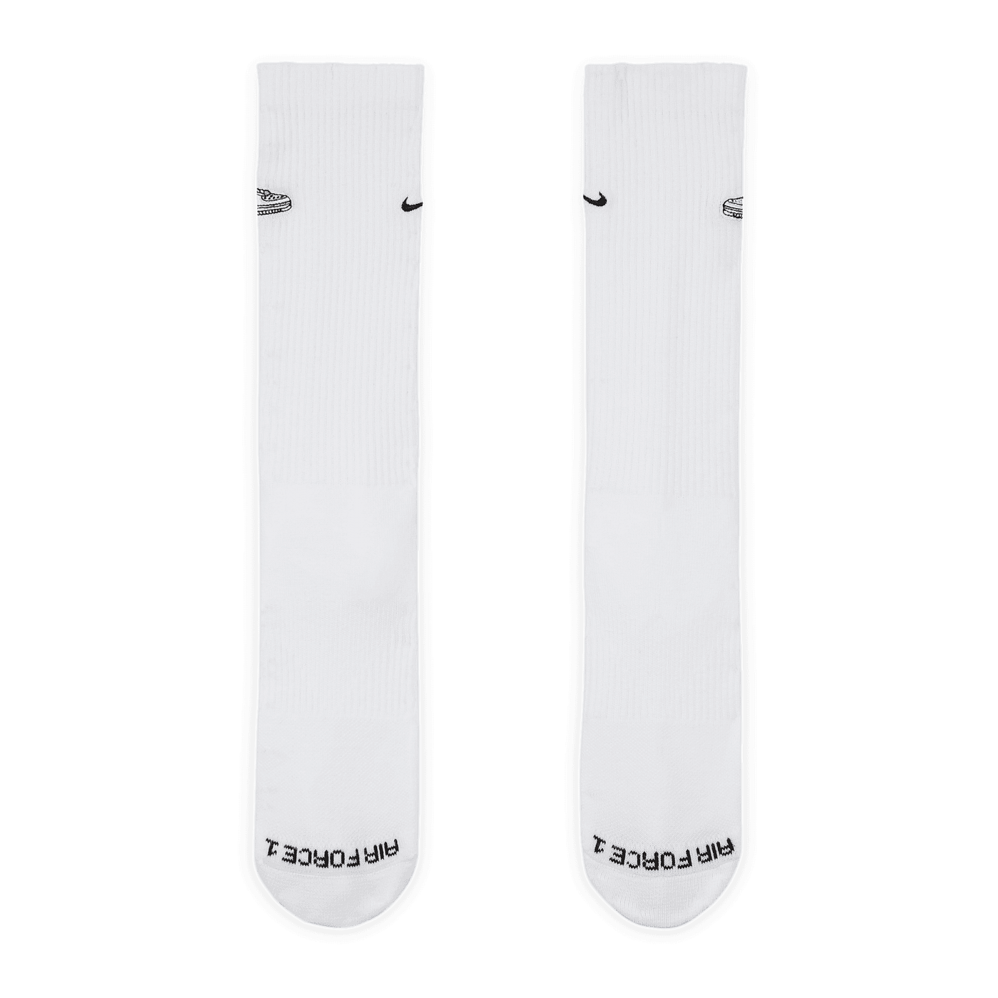Nike Plus Crew Patch Socken Weiss F100