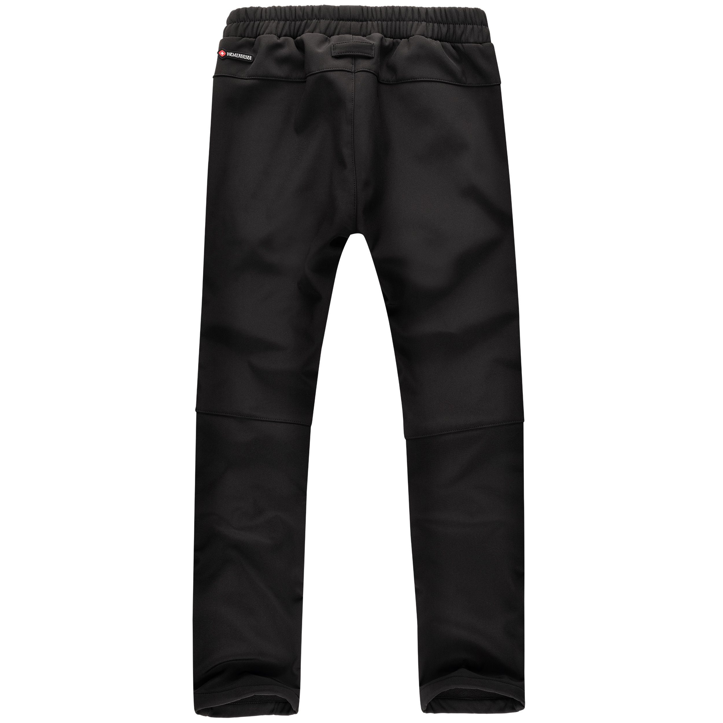 Höhenhorn Softshellhose Tiegun Kinder Jungen Mädchen Outdoorhose Gefüttert Snowboardhose