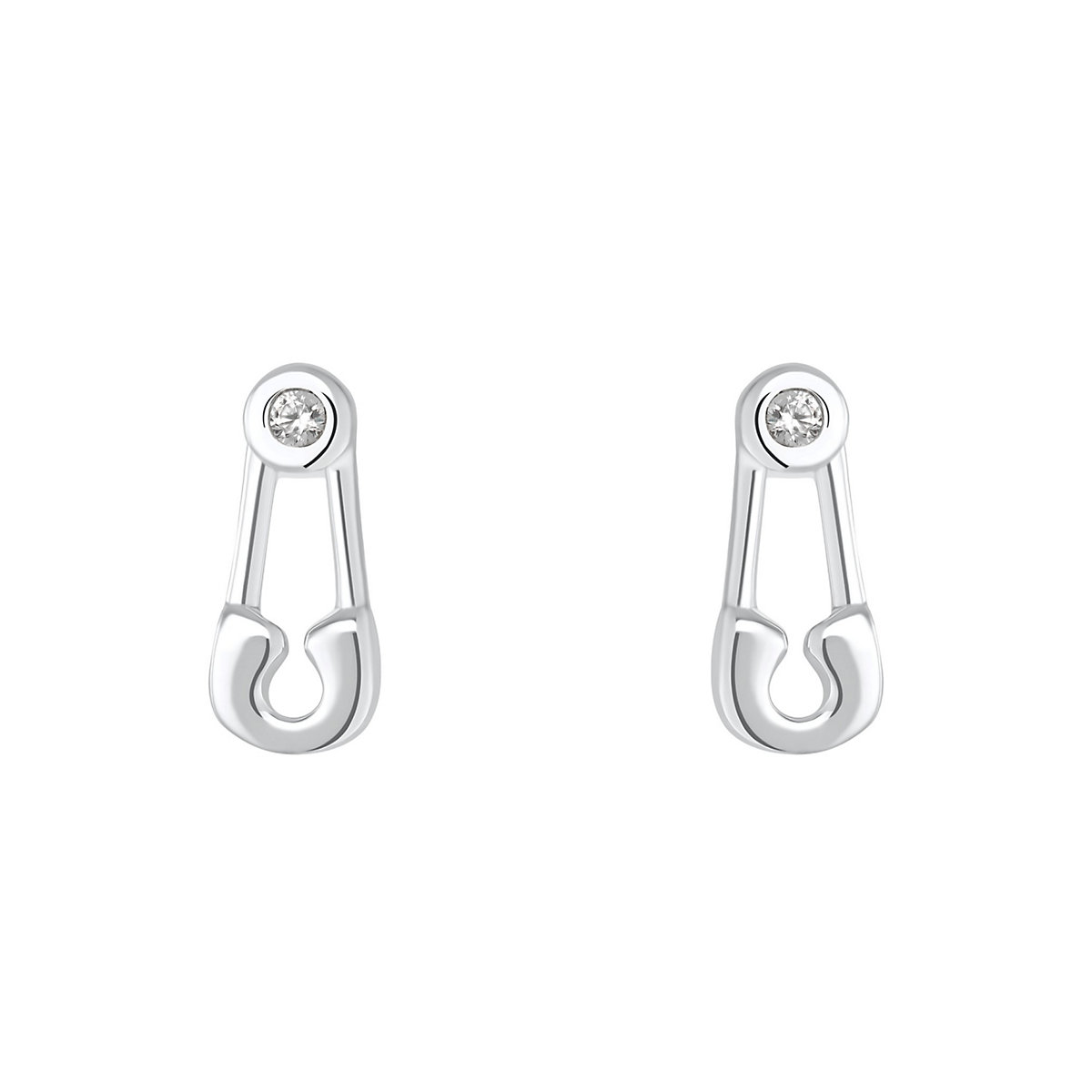 Ohrstecker für Mädchen, 925 Sterling Silber, Zirkonia synth. Ohrstecker für Mädchen