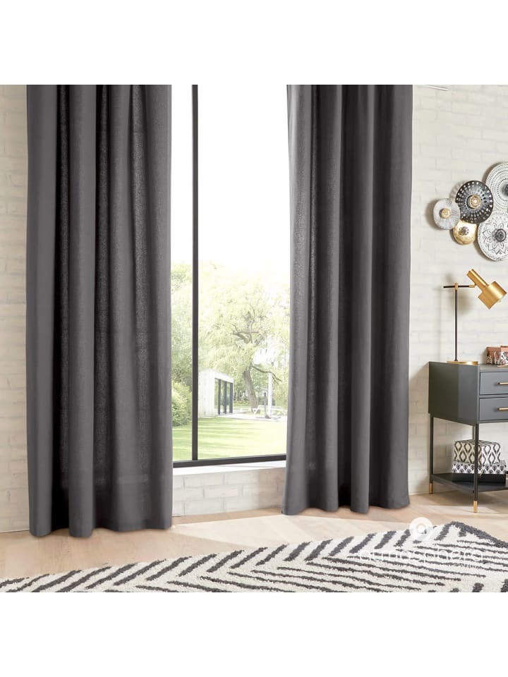 Atmosphera Créateur d'intérieur Vorhang in grau günstig kaufen