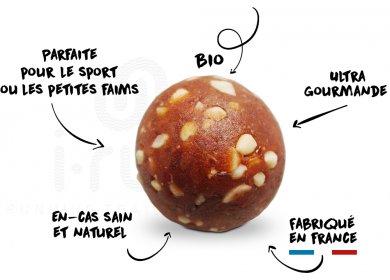 OVERSTIMS Energy Balls Bio - Myrtille amande