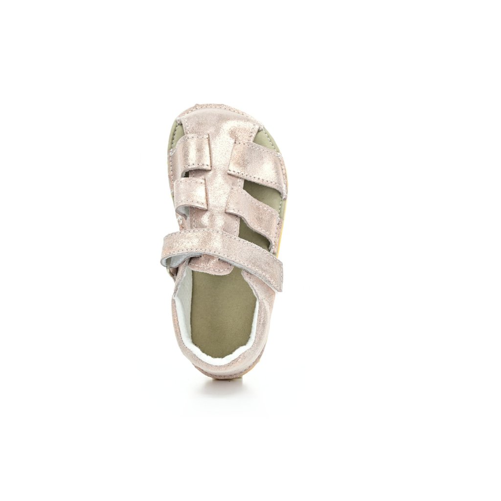 Jonap Zula bronzefarbene Barfußsandalen