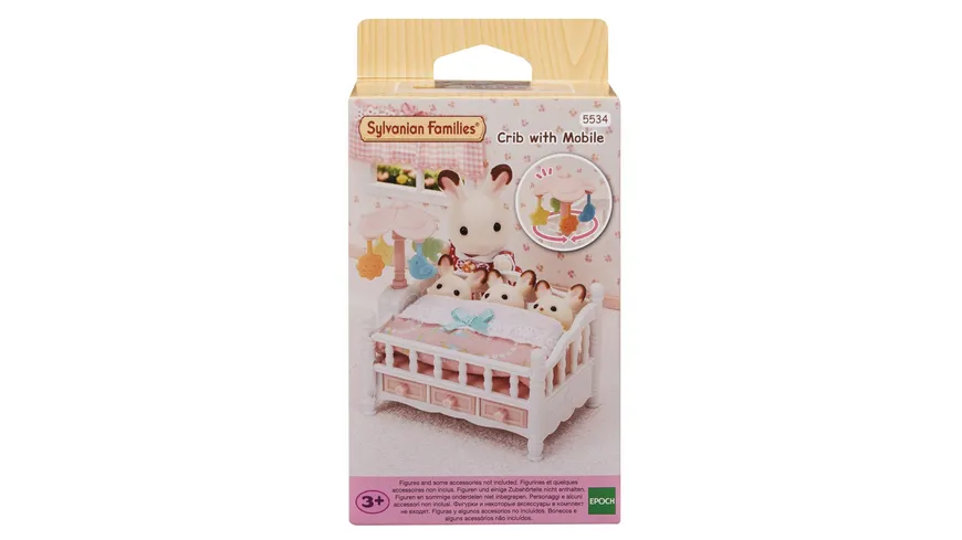Sylvanian Families - Babybett mit Mobile
