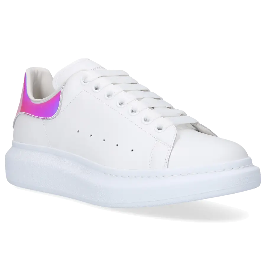 Alexander McQueen - Sneaker low LARRY Kalbsleder - weiß